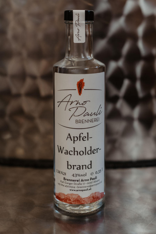 Apfel mit Wacholder